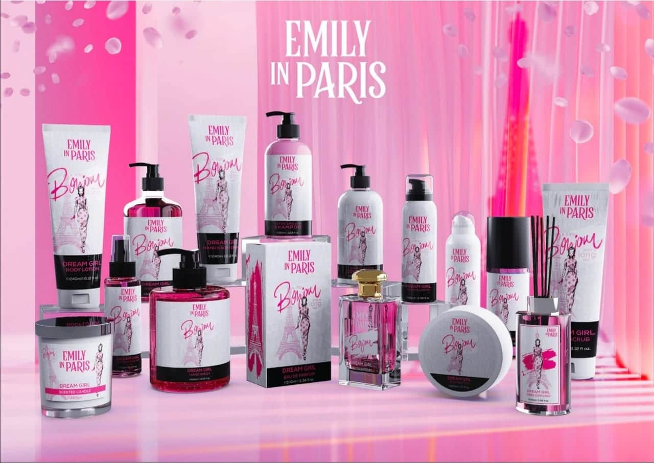 Ligne de soins personnels Emily in Paris Produits cosmétiques et de beauté en gros