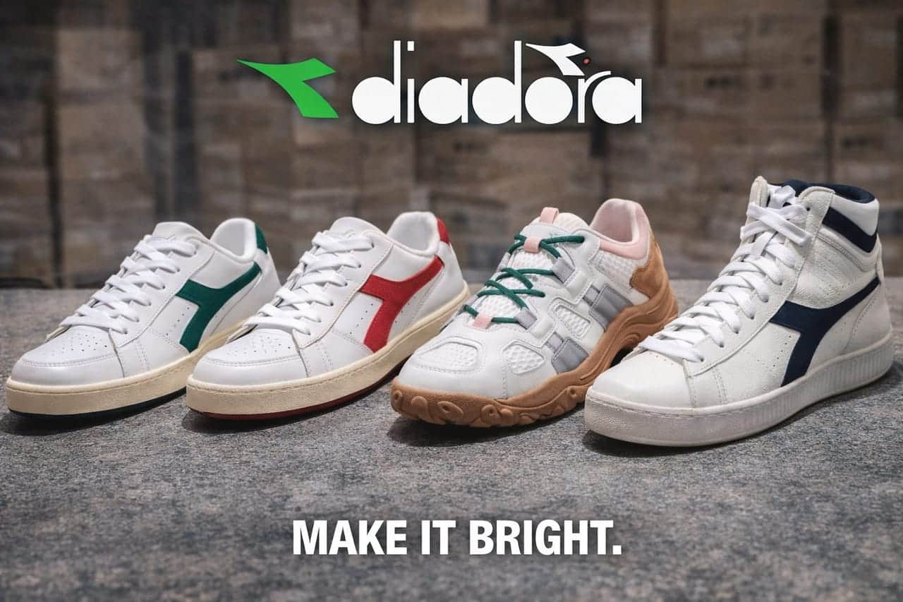 Collection de Baskets Décontractées Diadora – Chaussures de Vie Premium