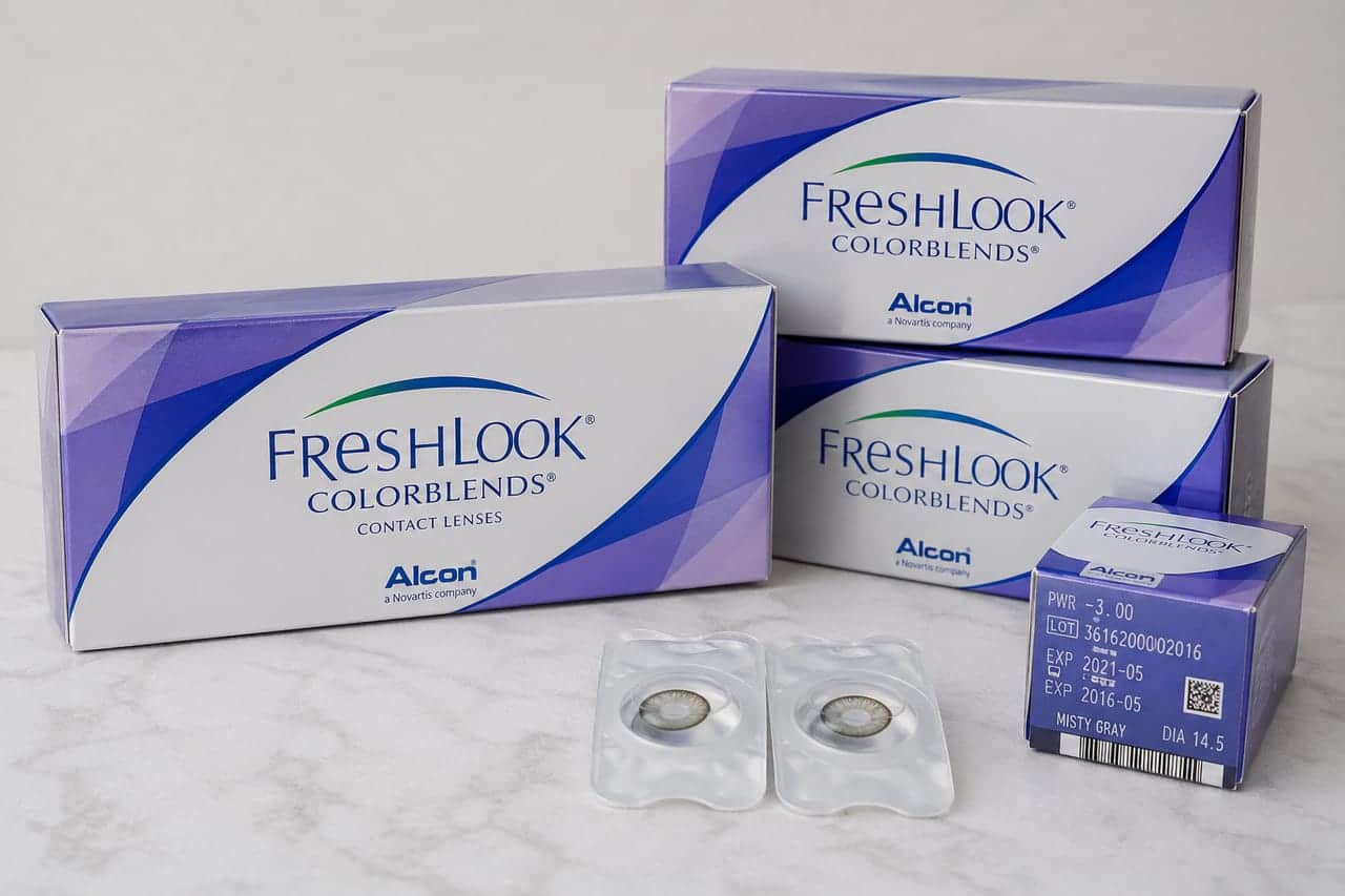 Lentilles de contact FreshLook ColorBlends – 100% Originales