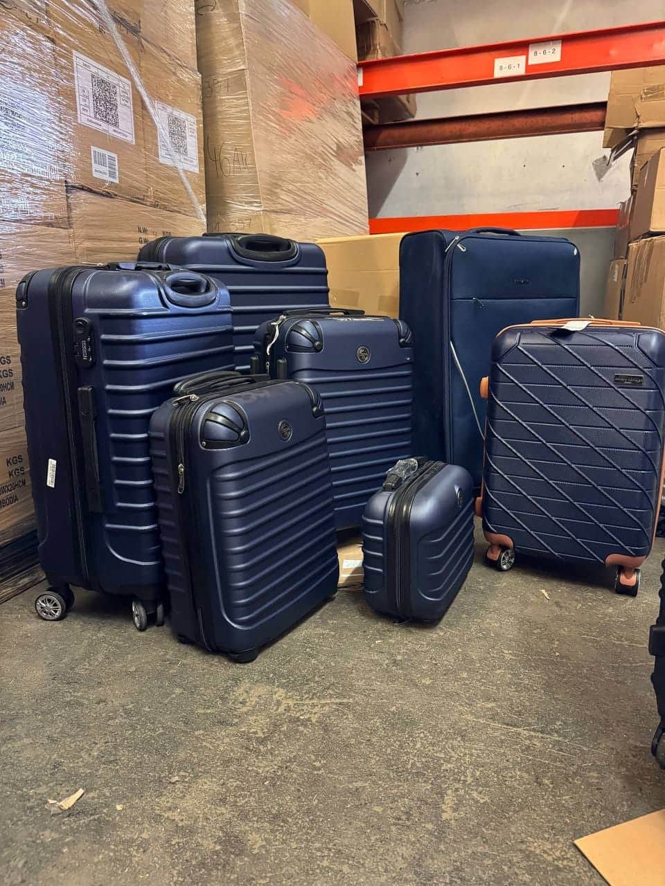 BRANDED LUGGAGE MIX FROM GERMAN MARKETPLACES — NEW ARRIVAL