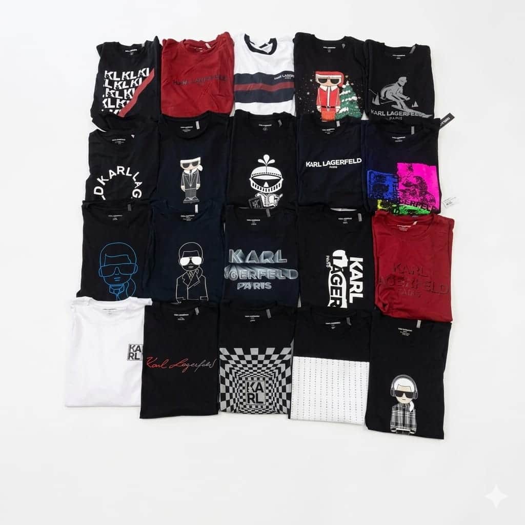 Karl Lagerfeld wholesale men's s/s tees assortment