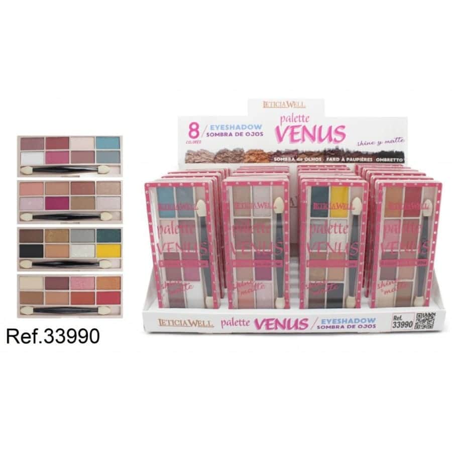 SOMBRA DE OJOS VENUS LETICIA WELL PACK DE 240