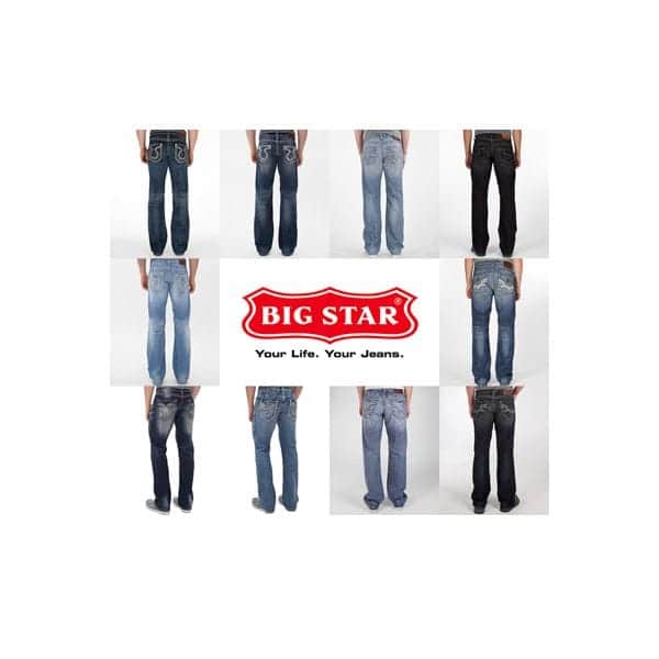 Assortiment de jeans en denim pour hommes Big Star PREMIUM 24pcs.