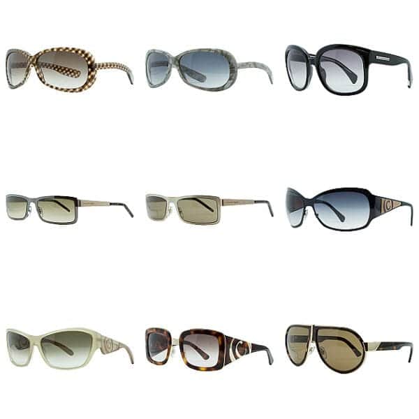 Alexander McQueen sunglasses assortment 10pcs.
