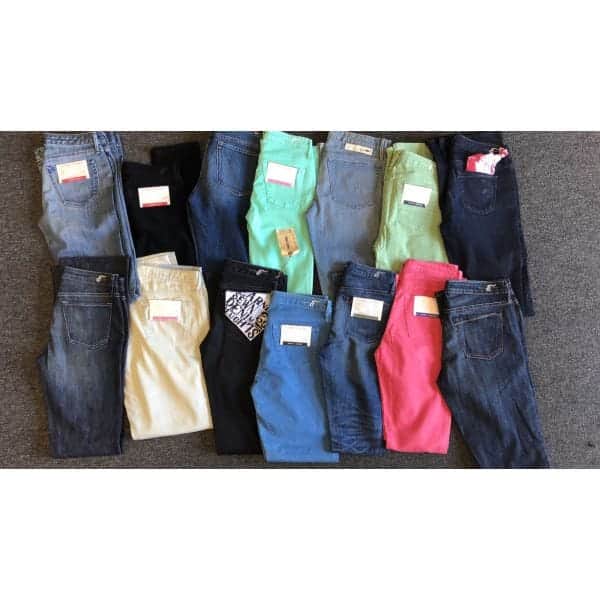 Earnest Sewn Damen-Jeans-Sortiment 30 Stk.