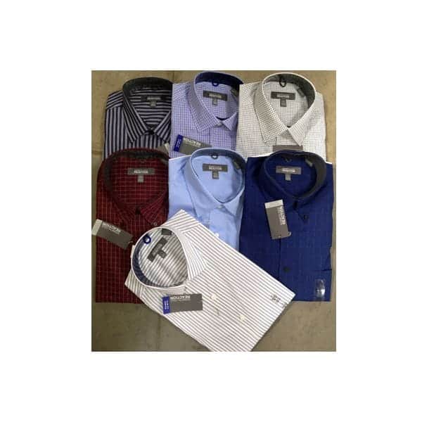 Camisas de hombre Kenneth Cole Reaction con botones al frente 24 piezas