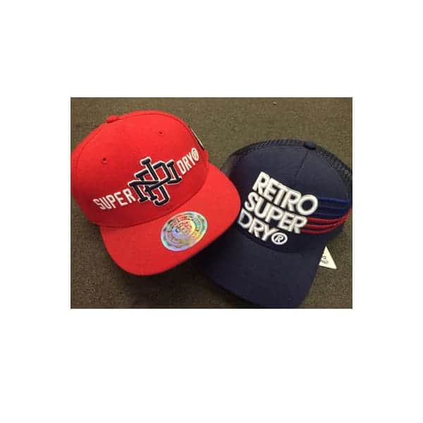 Superdry wholesale hats assortment 36pcs.