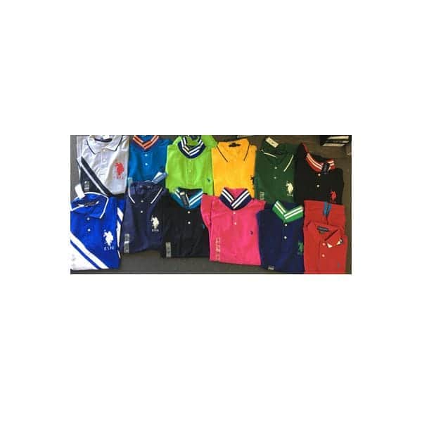 بولو رجالي بأكمام قصيرة من U.S. Polo Assn. 36 قطعة.