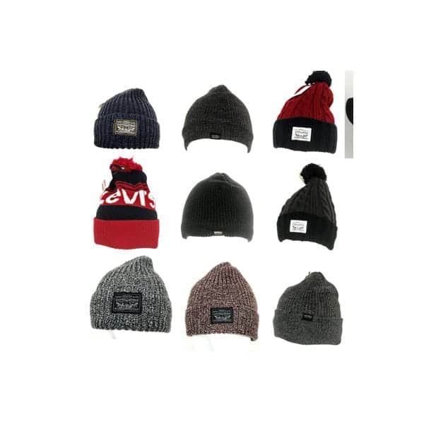 Levi's Wintermützen-Sortiment 36 Stk.