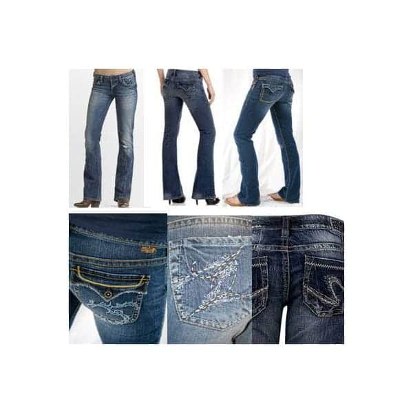 Silver Jeans Junior's tallas pequeñas 24-25-26 24pcs