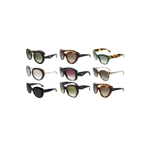 Assortiment de lunettes de soleil Prada SPORT en gros 10 pcs.