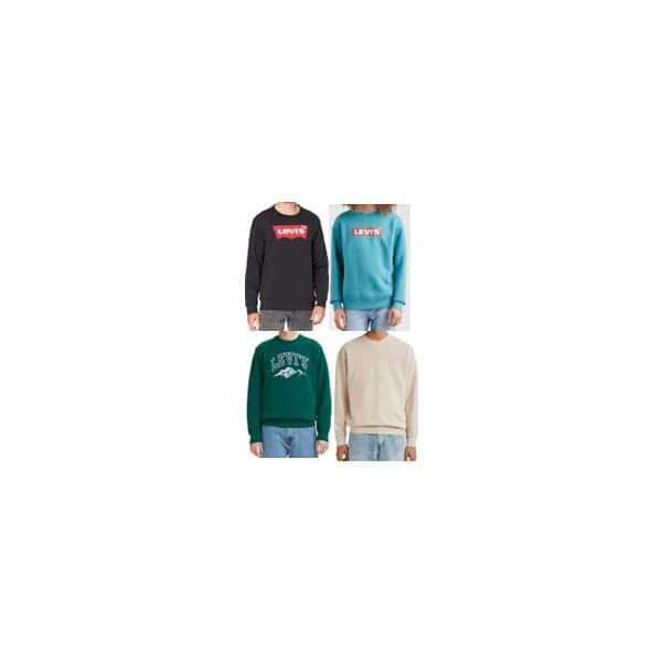Levi's wholesale men's printed CREW sweatshirts 24pcs.