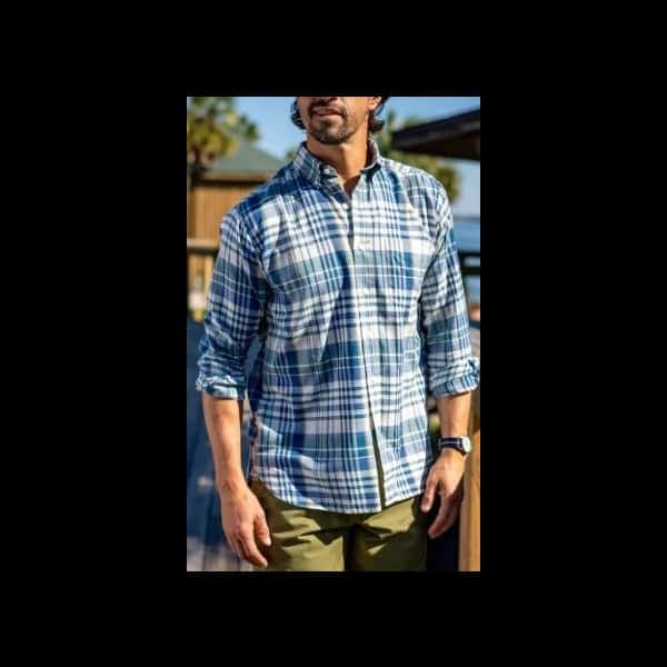 Camisas de manga larga con botones al frente Duck Head al por mayor 36pcs.