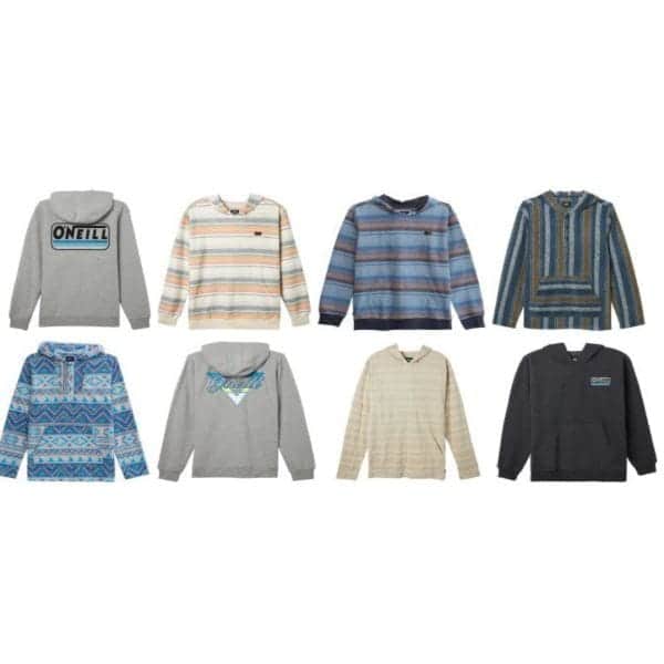 Surtido de sudaderas con capucha de forro polar para niño Oneill al por mayor 18pcs.