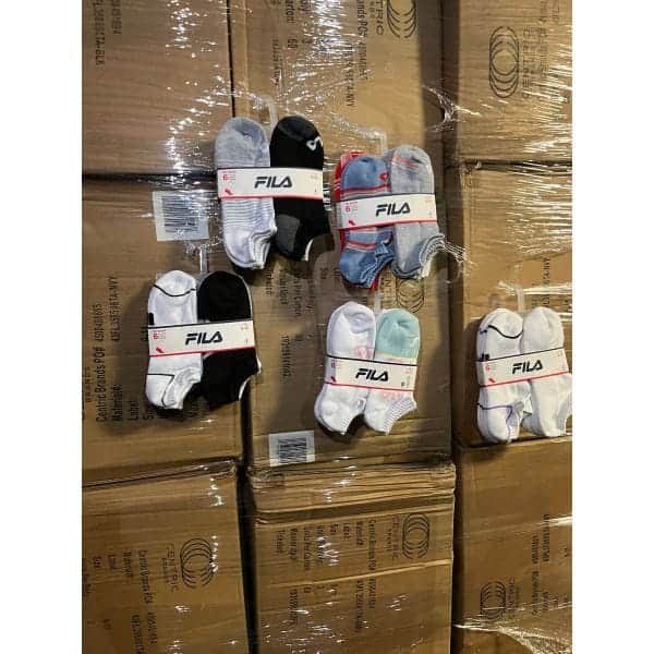 Fila Wholesale womens socks 6pairs/pack 60pcs.
