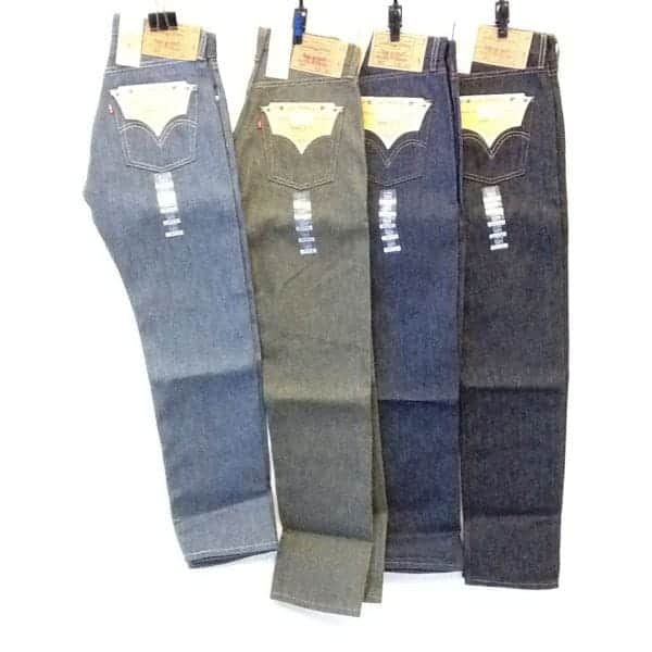 Levi's 501 jeans de mezclilla para hombre al por mayor surtidos IRR 24 piezas.