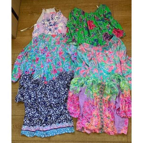 Stock de magasin en gros Lilly Pulitzer assortiment mixte 100 pcs.