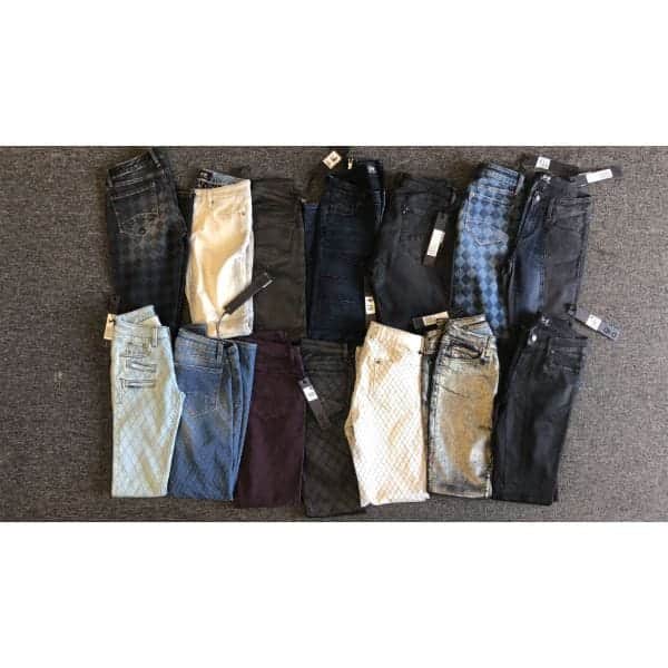 Assortiment de jeans en denim D-ID pour femmes 120 pcs.