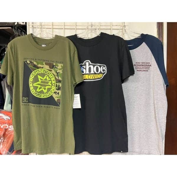 DC Shoe co. men's s/s screen t-shirts assortment 24pcs.