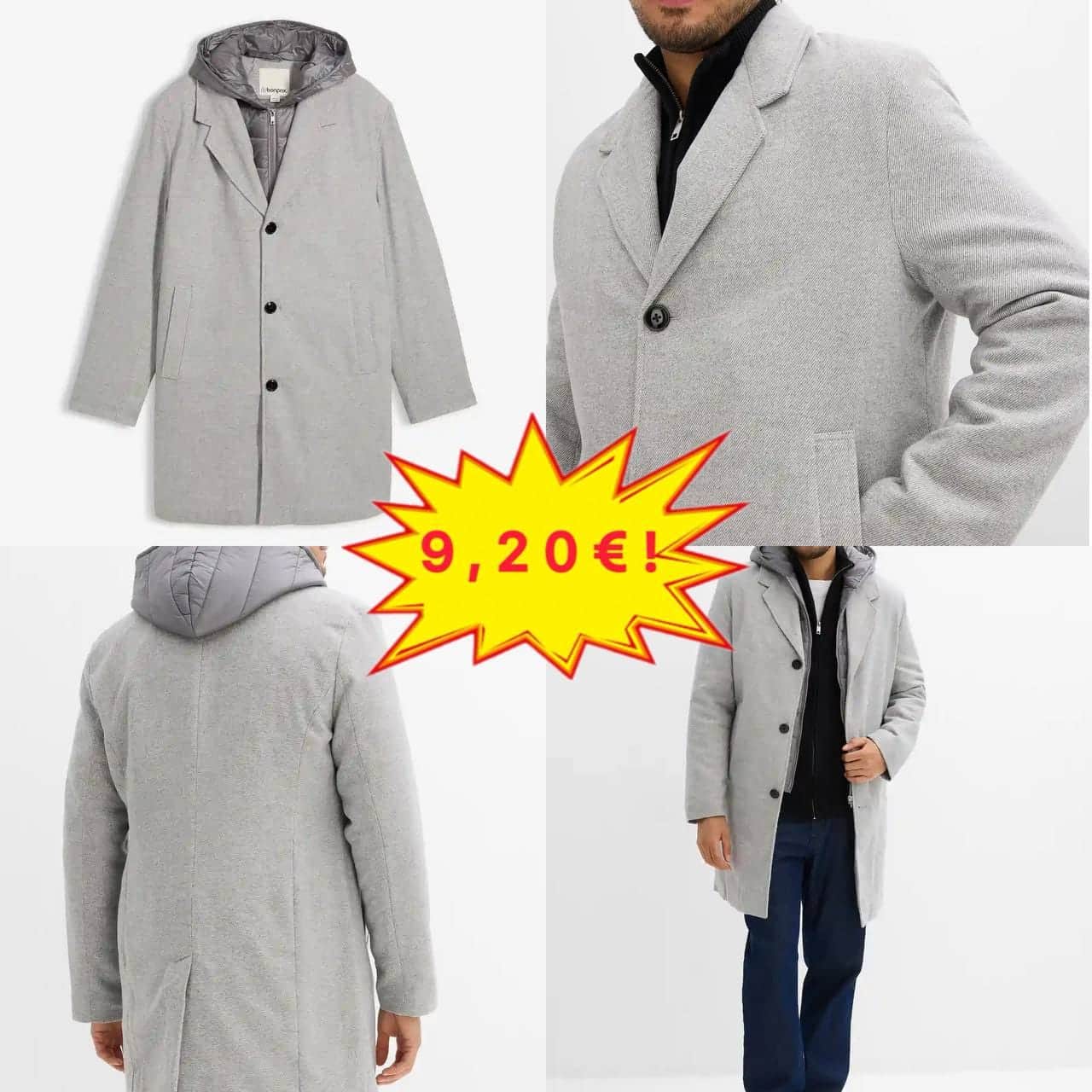 NEW ARRIVAL – MEN’S HOODED JACKETS STOCK (GRADE A)