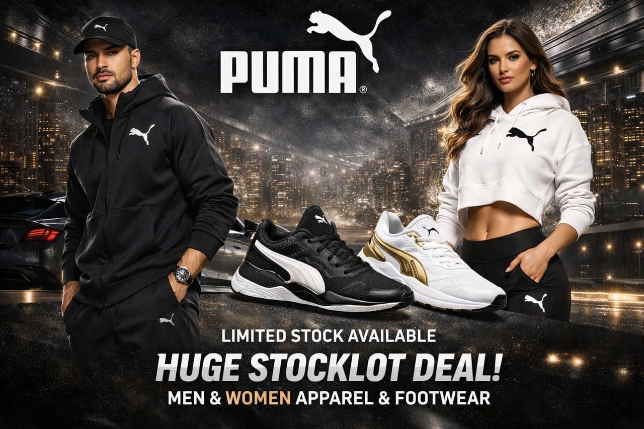 Vêtements et chaussures Puma en gros à Dubaï