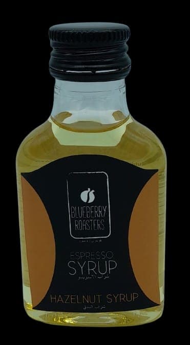 Blueberry Roasters : Sirop d'Espresso aux Noisettes | 100 ml