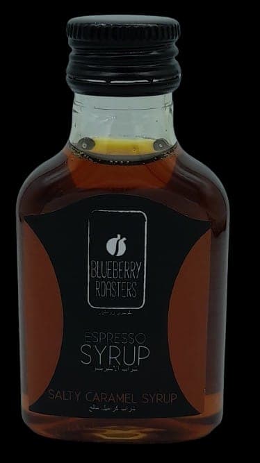 Blueberry Roasters : Sirop d'Espresso au Caramel Salé | 100 ml