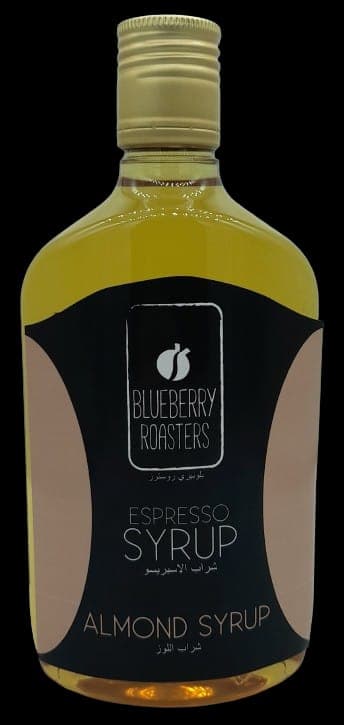 Blueberry Roasters : Sirop d'Espresso aux Amandes | 500 ml