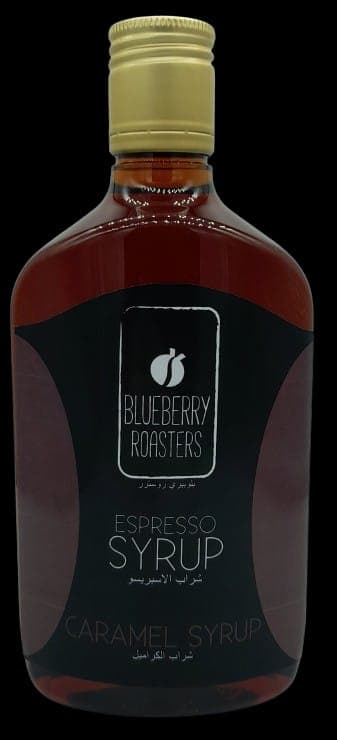 Blueberry Roasters : Sirop d'Espresso au Caramel | 500 ml