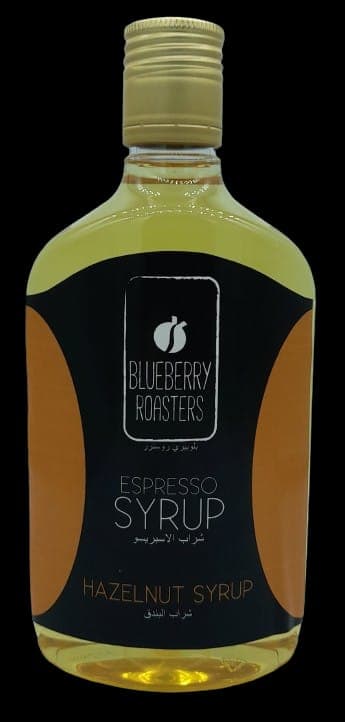 Blueberry Roasters : Sirop d'Espresso aux Noisettes | 500 ml