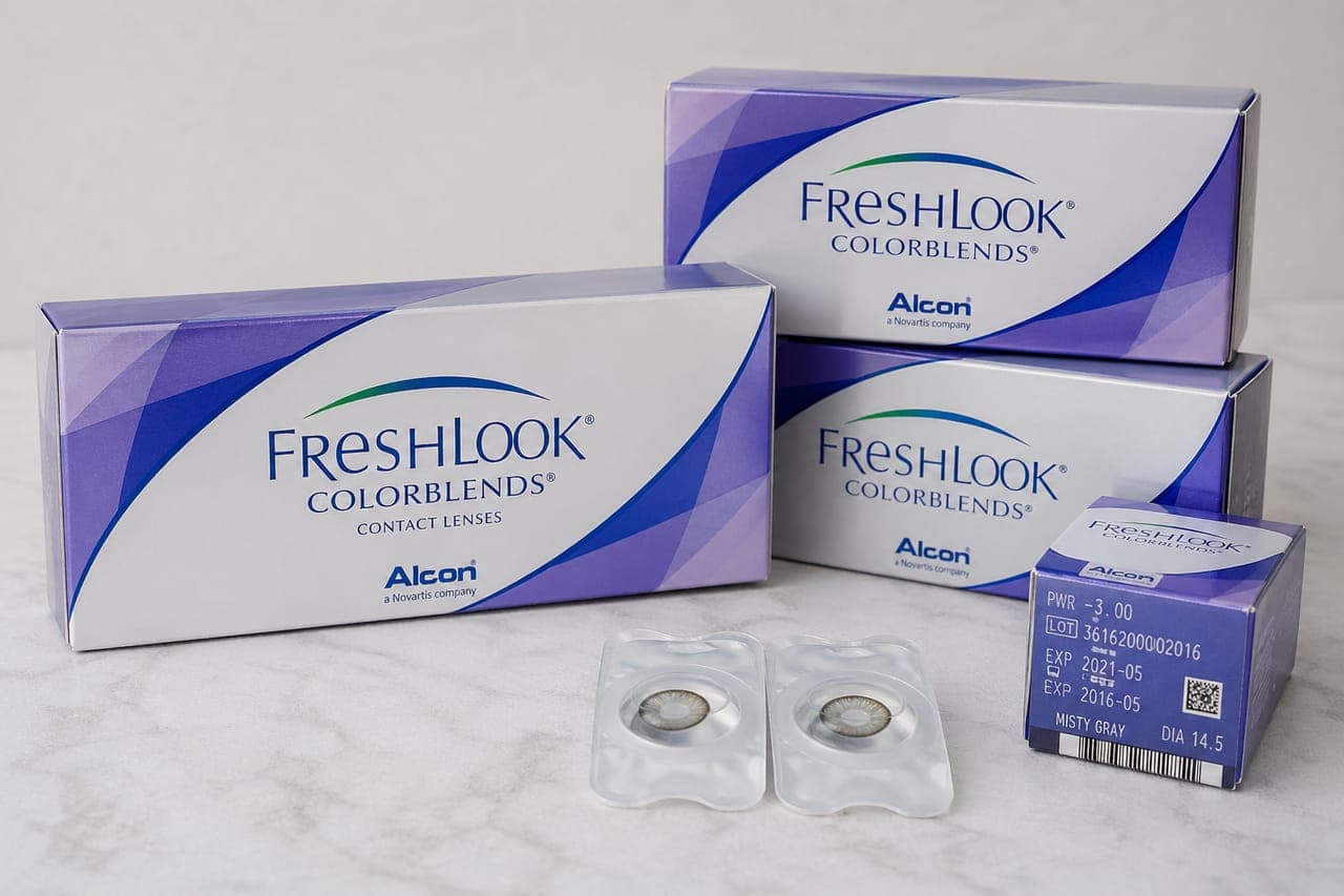 FreshLook ColorBlends Contact Lenses – 100% Original