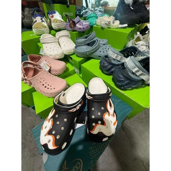 Crocs and Chaco wholesale footwear mixed lot