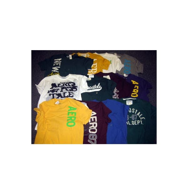 Aeropostale mens s/s t-shirt assortment 24pcs