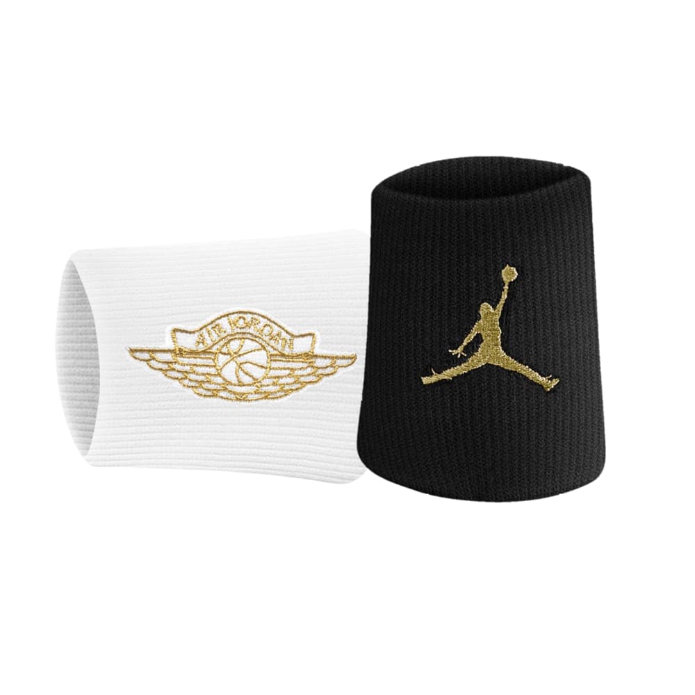 JORDAN JUMPMAN WRISTBANDS 2PK GFX	BLACK/WHITE J.101.2124.010.OS	887791430113