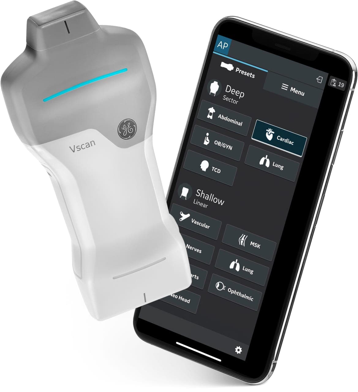 GE Healthcare Vscan Air SL Échographe portable électrique