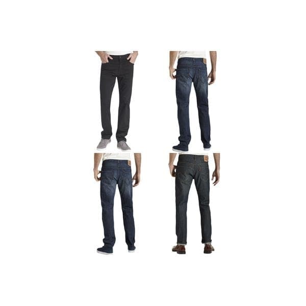 Assortiment de jeans en denim Levi's Wholesale Men's IRR 510 519 de 24 pièces