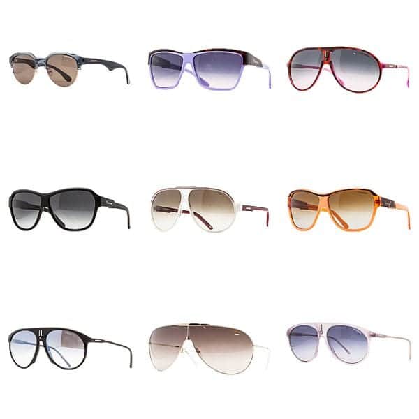 Assortiment de lunettes de soleil Carrera en gros 10 pcs.