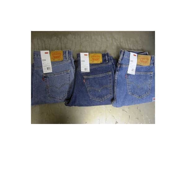 Surtido de jeans Levi's wholesale Men's IRR 505, 24 piezas