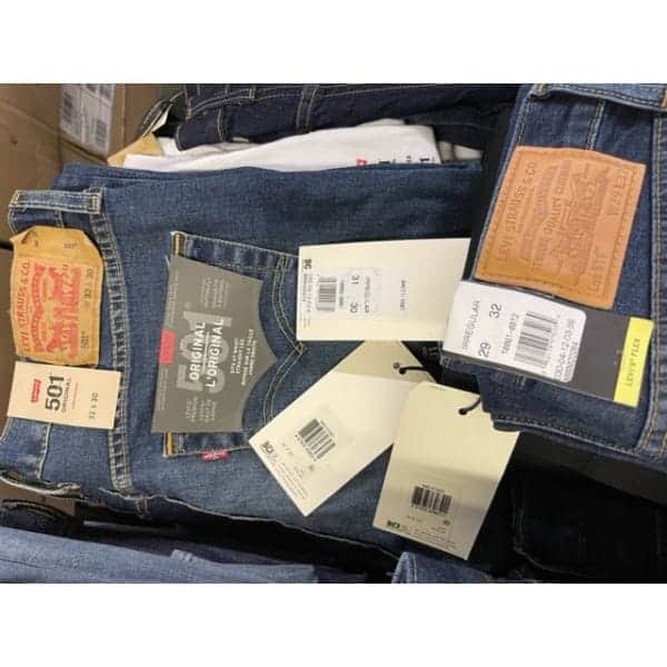 Palette de gros Levi's 200 pcs