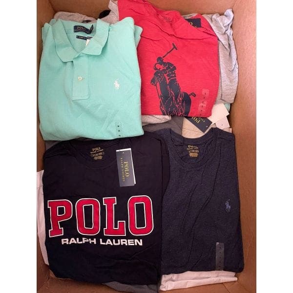 Polo Ralph Lauren al por mayor surtidos mixtos 100 piezas. (costo de envío internacional incluido)