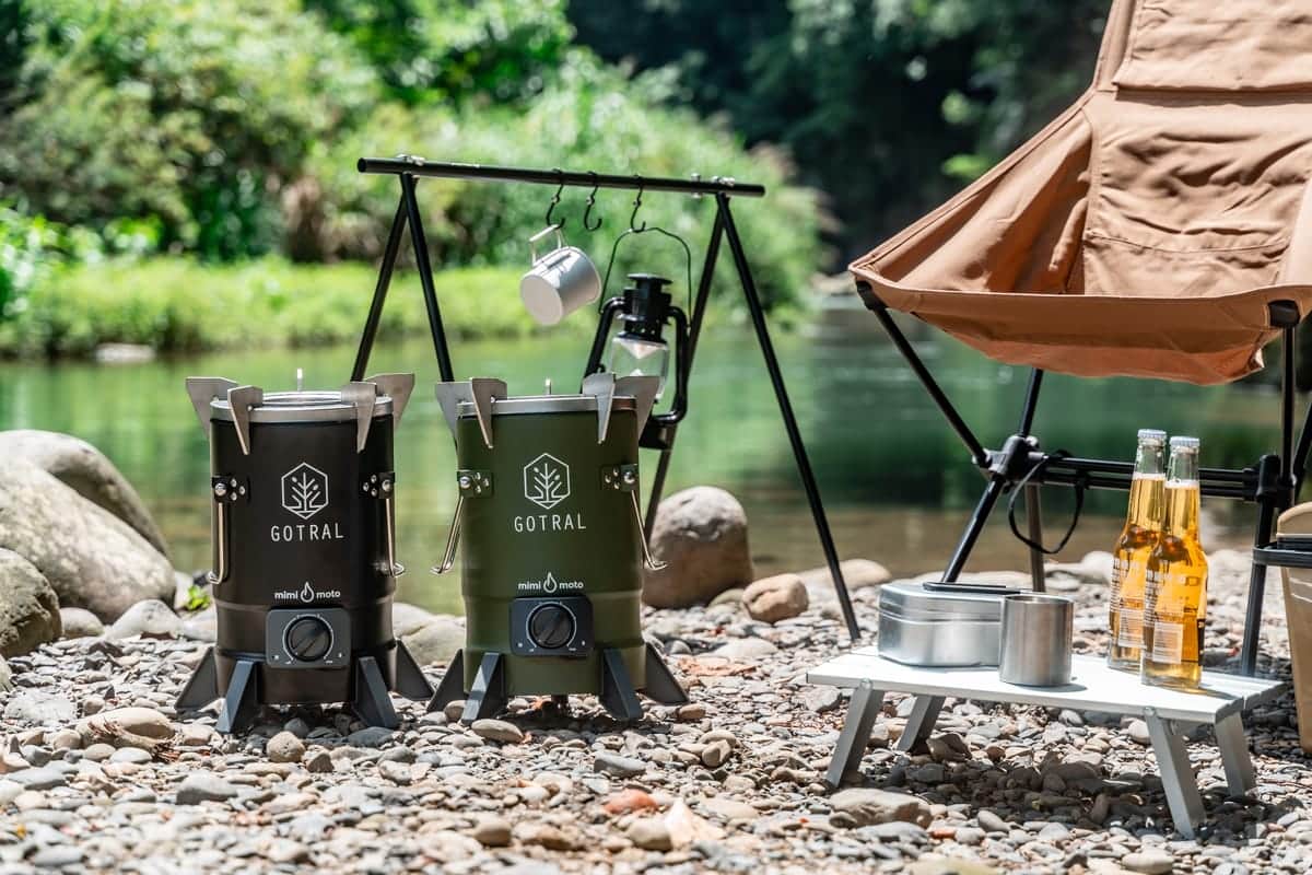 Portable Wood Pellet Camping Stove/No smoke outdoor stove